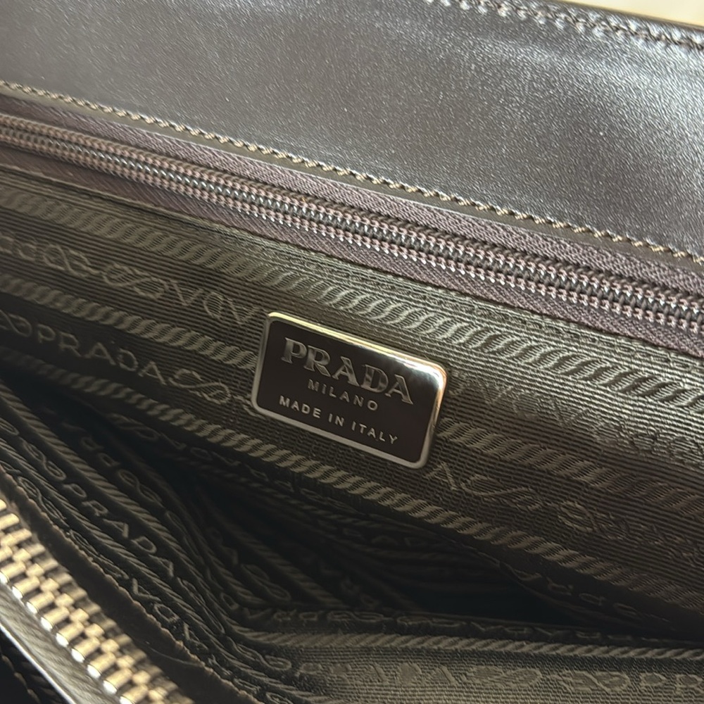 PRADA Classic 6 Compartment Briefcase - Picture 5 of 9